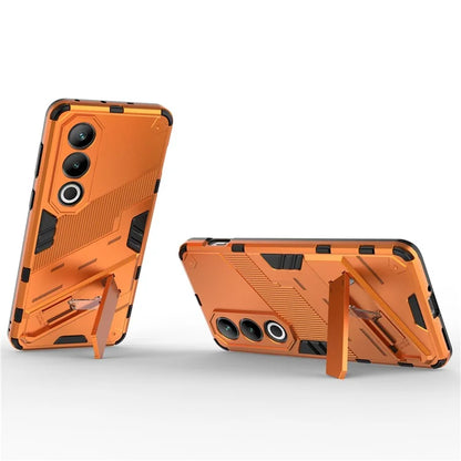 For OnePlus Ace 3V 5G PC+TPU Case Folding Kickstand Hybrid Phone Cover
