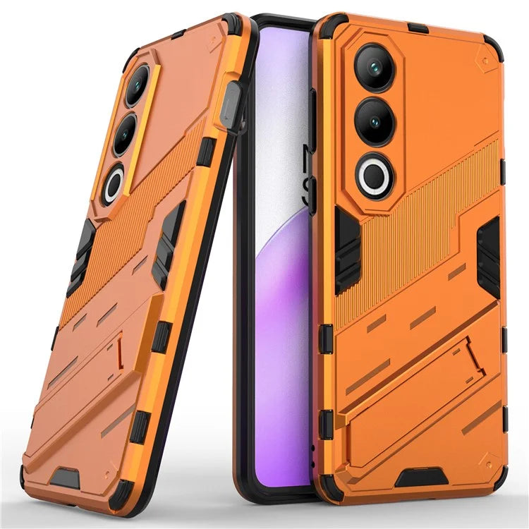 For OnePlus Ace 3V 5G PC+TPU Case Folding Kickstand Hybrid Phone Cover