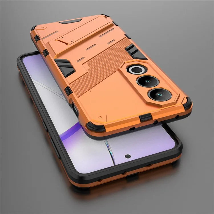 For OnePlus Ace 3V 5G PC+TPU Case Folding Kickstand Hybrid Phone Cover