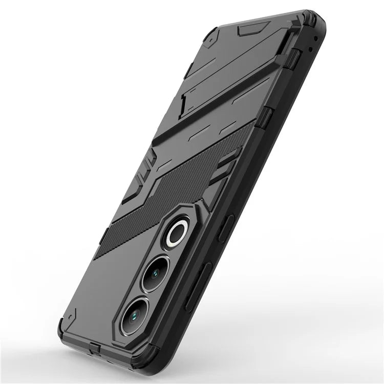 For OnePlus Ace 3V 5G PC+TPU Case Folding Kickstand Hybrid Phone Cover