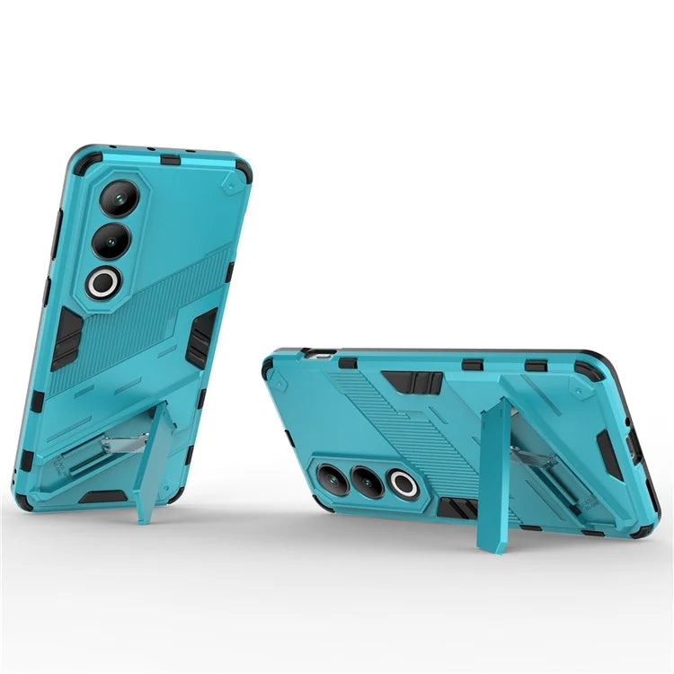 For OnePlus Ace 3V 5G PC+TPU Case Folding Kickstand Hybrid Phone Cover