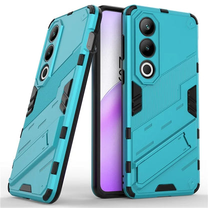 For OnePlus Ace 3V 5G PC+TPU Case Folding Kickstand Hybrid Phone Cover