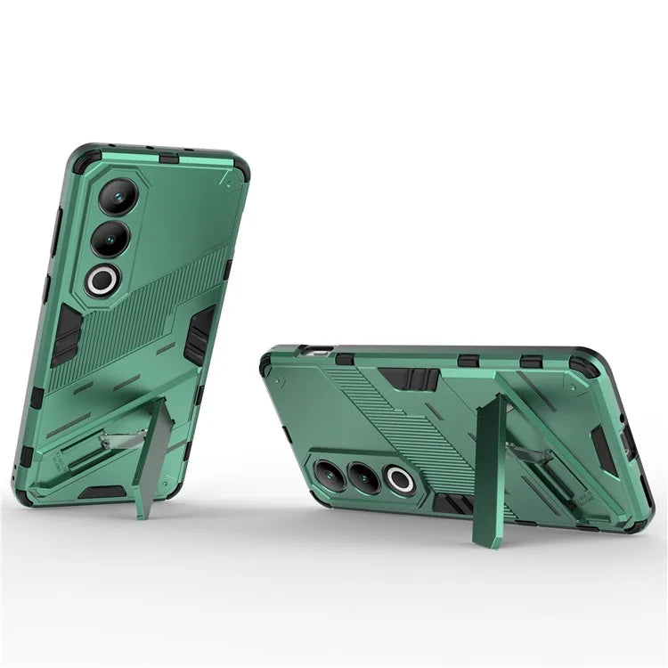 For OnePlus Ace 3V 5G PC+TPU Case Folding Kickstand Hybrid Phone Cover