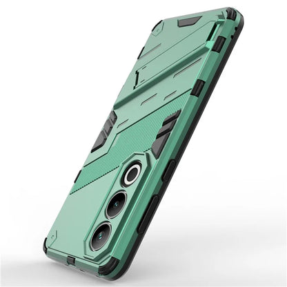 For OnePlus Ace 3V 5G PC+TPU Case Folding Kickstand Hybrid Phone Cover