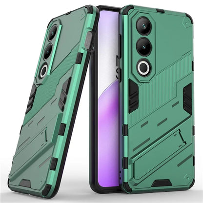 For OnePlus Ace 3V 5G PC+TPU Case Folding Kickstand Hybrid Phone Cover