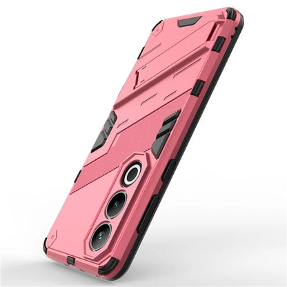 For OnePlus Ace 3V 5G PC+TPU Case Folding Kickstand Hybrid Phone Cover