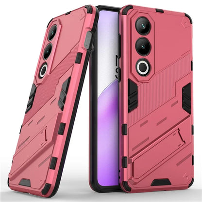 For OnePlus Ace 3V 5G PC+TPU Case Folding Kickstand Hybrid Phone Cover