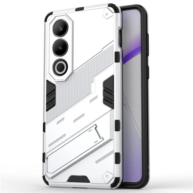 For OnePlus Ace 3V 5G PC+TPU Case Folding Kickstand Hybrid Phone Cover