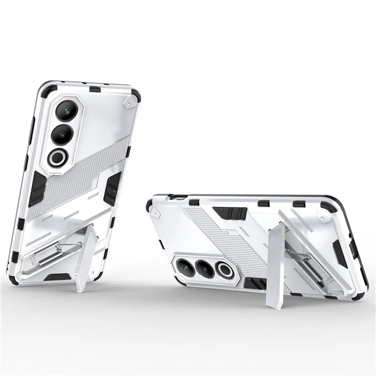 For OnePlus Ace 3V 5G PC+TPU Case Folding Kickstand Hybrid Phone Cover