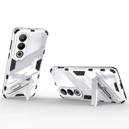 For OnePlus Ace 3V 5G PC+TPU Case Folding Kickstand Hybrid Phone Cover