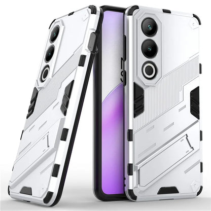 For OnePlus Ace 3V 5G PC+TPU Case Folding Kickstand Hybrid Phone Cover