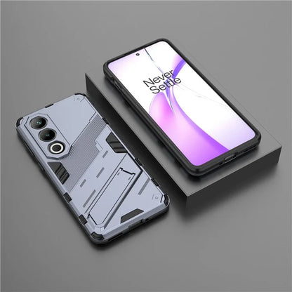 For OnePlus Ace 3V 5G PC+TPU Case Folding Kickstand Hybrid Phone Cover