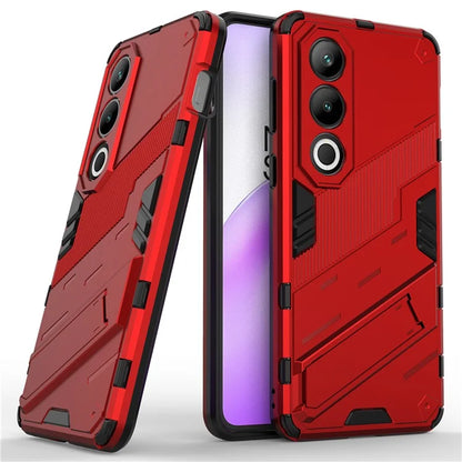 For OnePlus Ace 3V 5G PC+TPU Case Folding Kickstand Hybrid Phone Cover