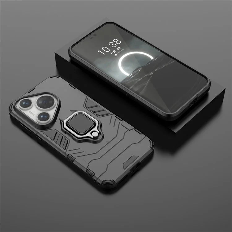 For Huawei Pura 70 Pro / Pura 70 Pro+ Kickstand Case PC+TPU Drop Protection Shell
