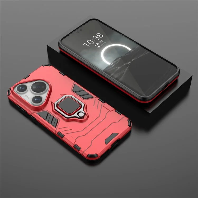 For Huawei Pura 70 Pro / Pura 70 Pro+ Kickstand Case PC+TPU Drop Protection Shell