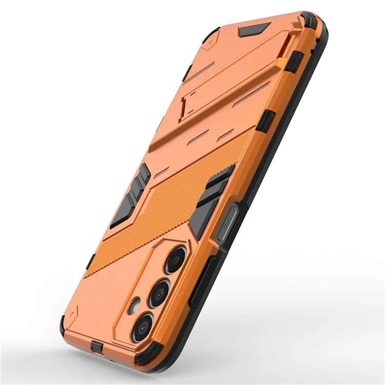 For Samsung Galaxy M15 5G Case PC+TPU Drop-proof Phone Cover with Folding Kickstand