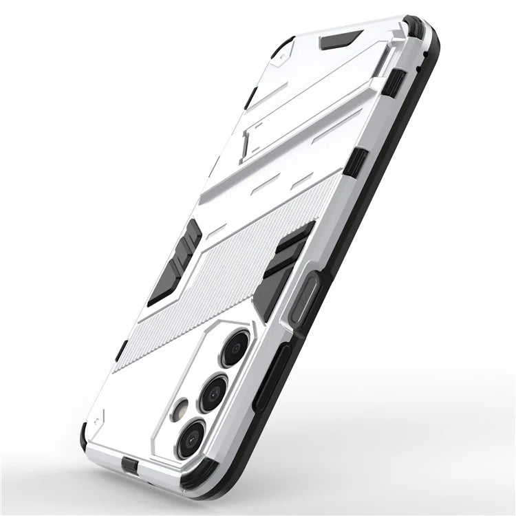 For Samsung Galaxy M15 5G Case PC+TPU Drop-proof Phone Cover with Folding Kickstand