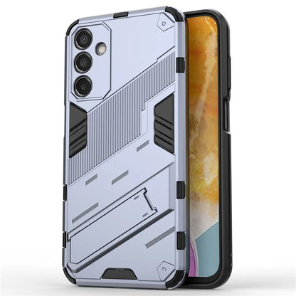For Samsung Galaxy M15 5G Case PC+TPU Drop-proof Phone Cover with Folding Kickstand