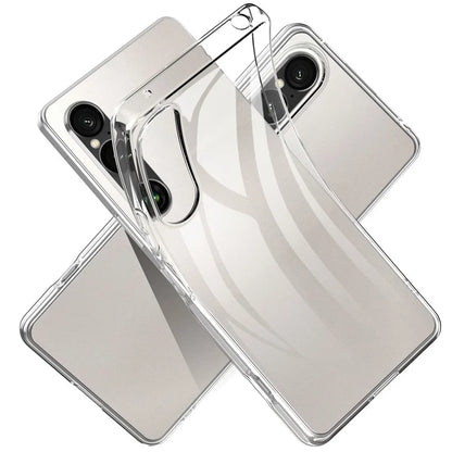For Sony Xperia 1 VI Case Soft TPU Transparent Protective Phone Cover
