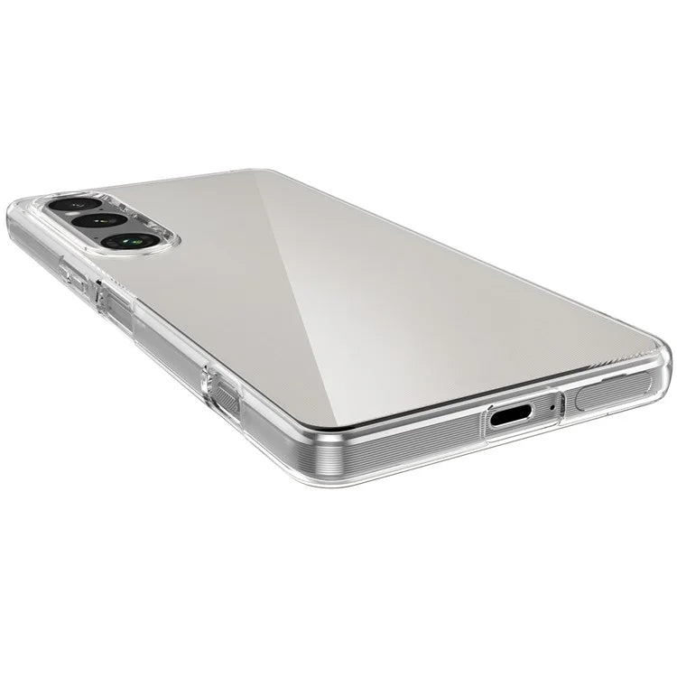 For Sony Xperia 1 VI Case Soft TPU Transparent Protective Phone Cover