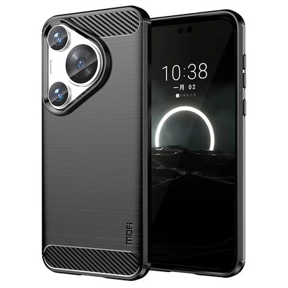 MOFI JK TPU Series-1 For Huawei Pura 70 Pro / Pura 70 Pro+ Case Brushed Soft TPU Drop-proof Phone Cover