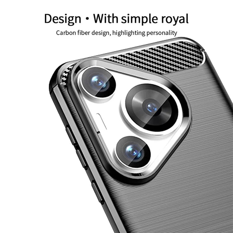 MOFI JK TPU Series-1 For Huawei Pura 70 Pro / Pura 70 Pro+ Case Brushed Soft TPU Drop-proof Phone Cover
