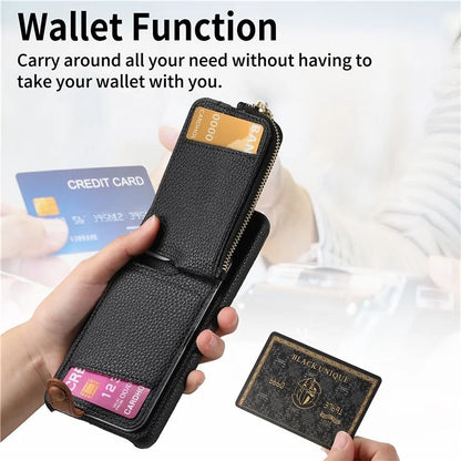 Y3 For Samsung Galaxy A05 4G Case RFID Blocking Leather+TPU Phone Protective Cover