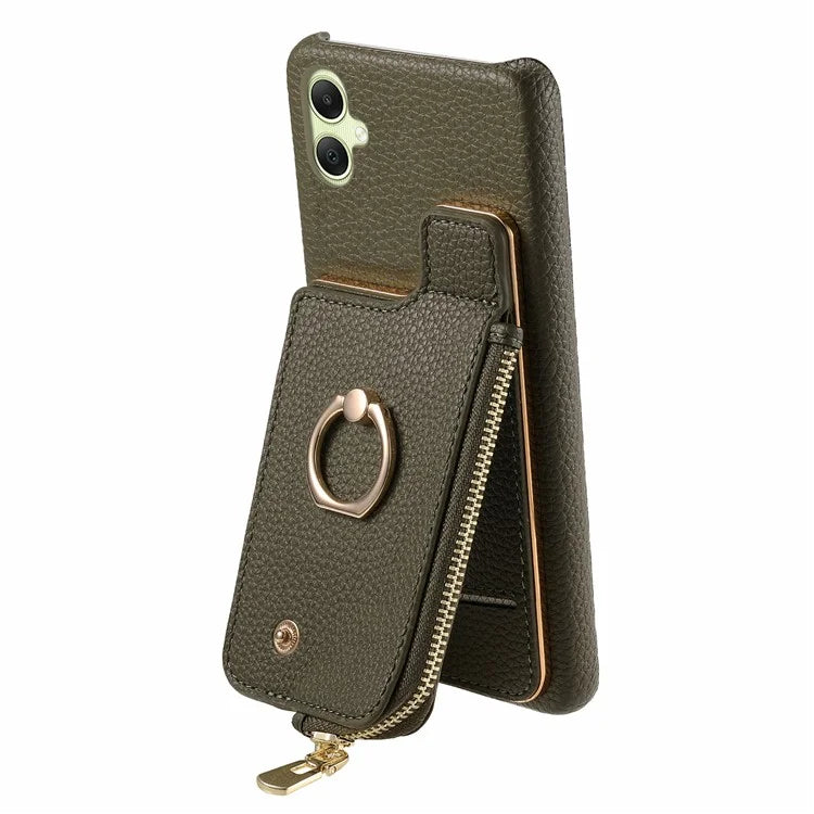 Y3 For Samsung Galaxy A05 4G Case RFID Blocking Leather+TPU Phone Protective Cover