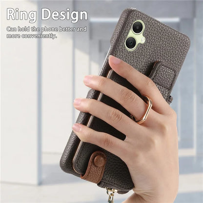 Y3 For Samsung Galaxy A05 4G Case RFID Blocking Leather+TPU Phone Protective Cover