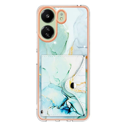 For Xiaomi Redmi 13C 4G / 13C 5G / 13R 5G / Poco M6 5G / Poco C65 4G Case IMD Shock-Absorbent Phone Shell with Card Holder