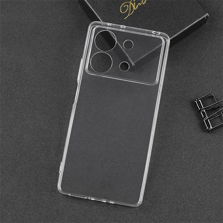 For Xiaomi Redmi Note 13R Pro 5G TPU Case Precise Lens Cutout HD Clear Phone Cover