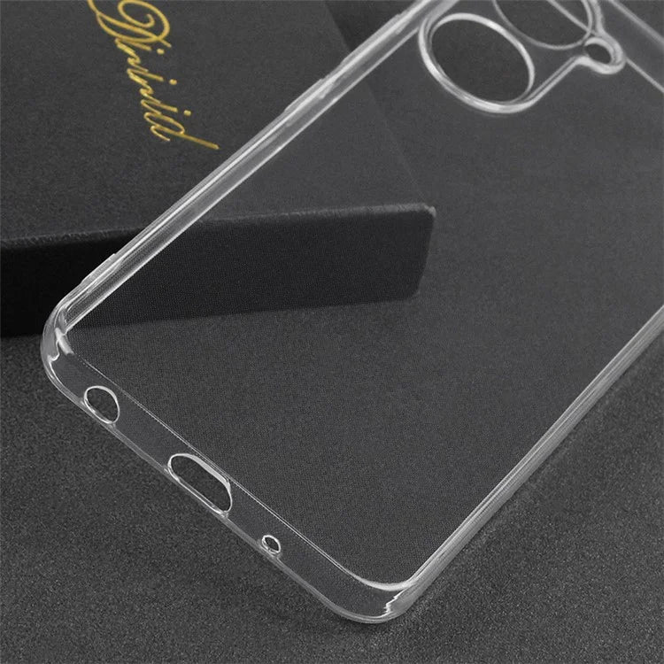 For vivo Y03 Soft TPU Case Precise Lens Cutout Transparent Phone Protective Cover