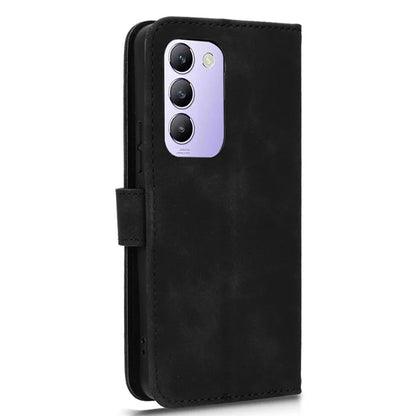 For vivo Y200e 5G Case Skin-touch Texture Flip Smart Phone Wallet Cover
