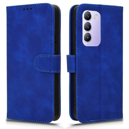 For vivo Y200e 5G Case Skin-touch Texture Flip Smart Phone Wallet Cover
