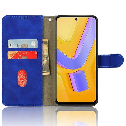 For vivo Y200e 5G Case Skin-touch Texture Flip Smart Phone Wallet Cover