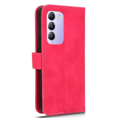 For vivo Y200e 5G Case Skin-touch Texture Flip Smart Phone Wallet Cover