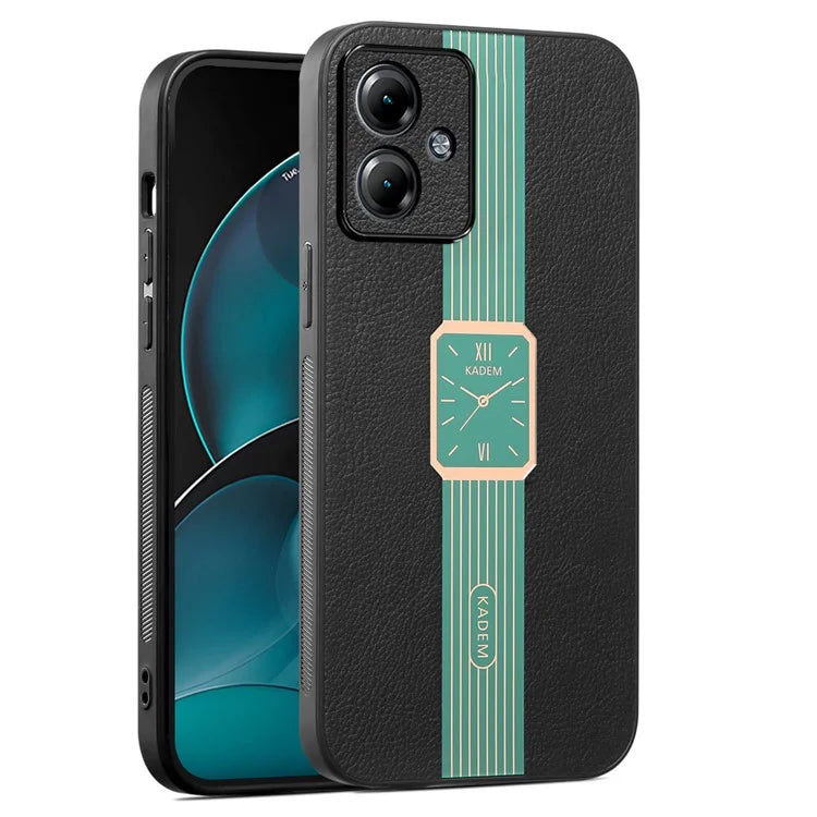 KADEM For Motorola Moto G14 4G Case Watch Pattern Anti-drop Mobile Phone Cover