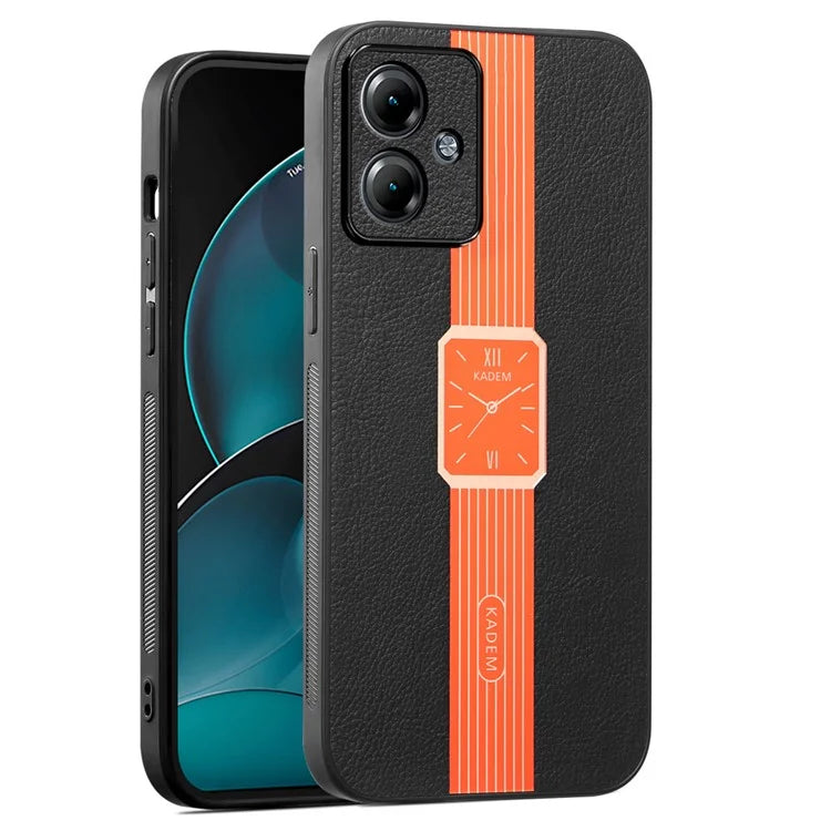 KADEM For Motorola Moto G14 4G Case Watch Pattern Anti-drop Mobile Phone Cover