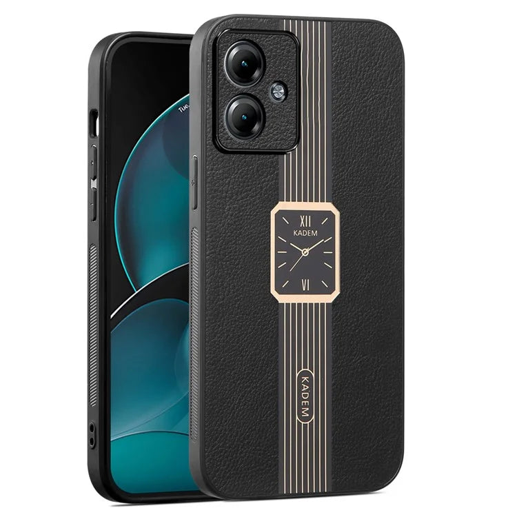 KADEM For Motorola Moto G14 4G Case Watch Pattern Anti-drop Mobile Phone Cover