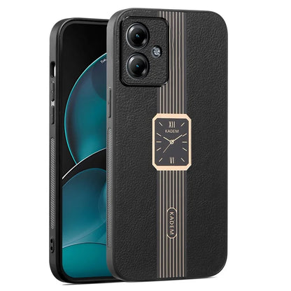 KADEM For Motorola Moto G14 4G Case Watch Pattern Anti-drop Mobile Phone Cover