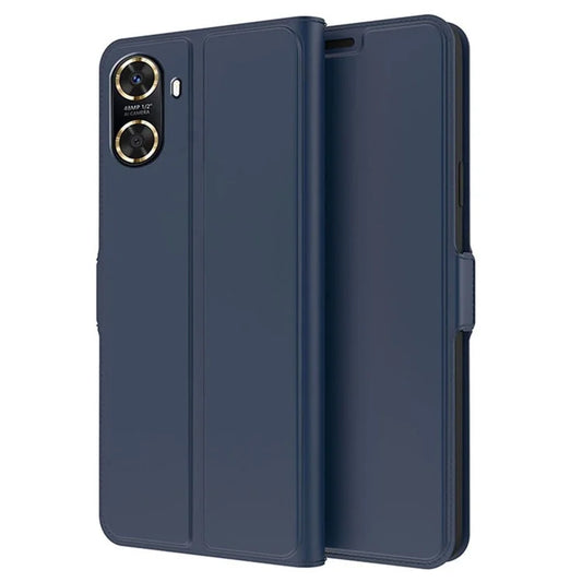 For Huawei Enjoy 70z Magnetic Case Card Holder Folding Stand PU Leather Phone Cover
