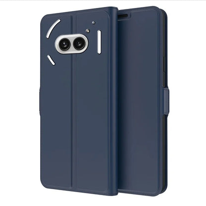 For Nothing Phone (2a) Case Folding Stand PU Leather Shock-Absorbent Phone Cover