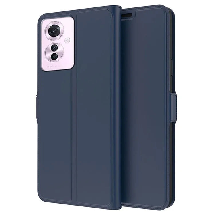 For Oppo Reno11 F 5G / F25 Pro 5G Magnetic Phone Case Flip PU Leather Cover with Card Slot