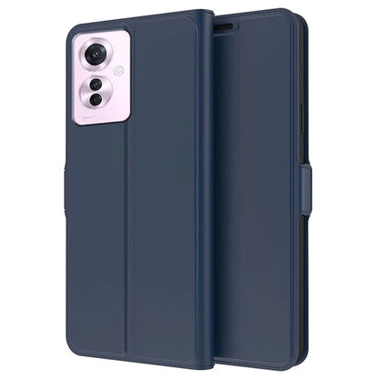 For Oppo Reno11 F 5G / F25 Pro 5G Magnetic Phone Case Flip PU Leather Cover with Card Slot