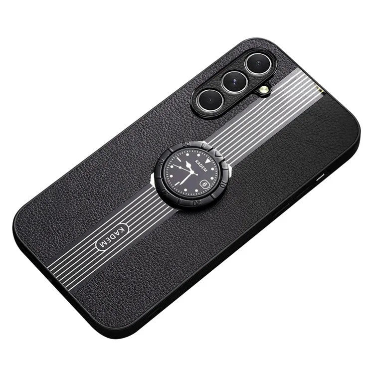 KADEM For Samsung Galaxy F15 5G / M15 5G Cover Ring Kickstand Anti-fall Phone Back Case