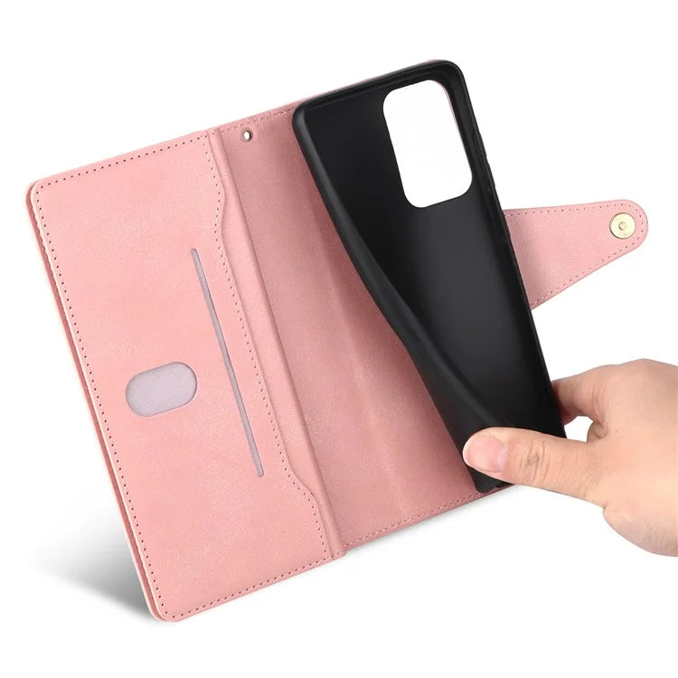 For Xiaomi Redmi Note 12 Pro Speed 5G / Note 12 Pro 5G / Poco X5 Pro 5G Case Wallet Rivet Decor Leather Folio Flip Phone Cover