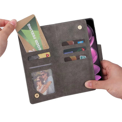 For Xiaomi Redmi Note 12 Pro Speed 5G / Note 12 Pro 5G / Poco X5 Pro 5G Case Wallet Rivet Decor Leather Folio Flip Phone Cover