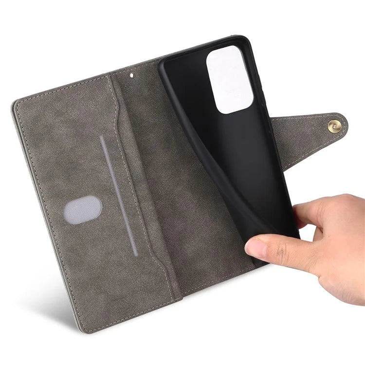 For Xiaomi Redmi Note 12 Pro Speed 5G / Note 12 Pro 5G / Poco X5 Pro 5G Case Wallet Rivet Decor Leather Folio Flip Phone Cover