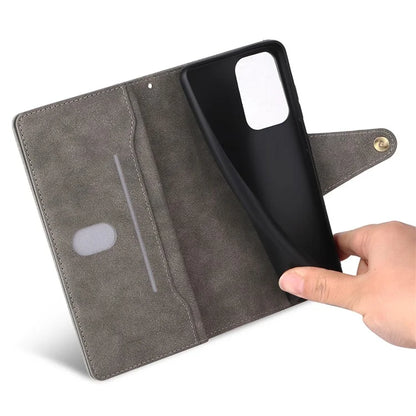 For Xiaomi Redmi Note 12 Pro Speed 5G / Note 12 Pro 5G / Poco X5 Pro 5G Case Wallet Rivet Decor Leather Folio Flip Phone Cover