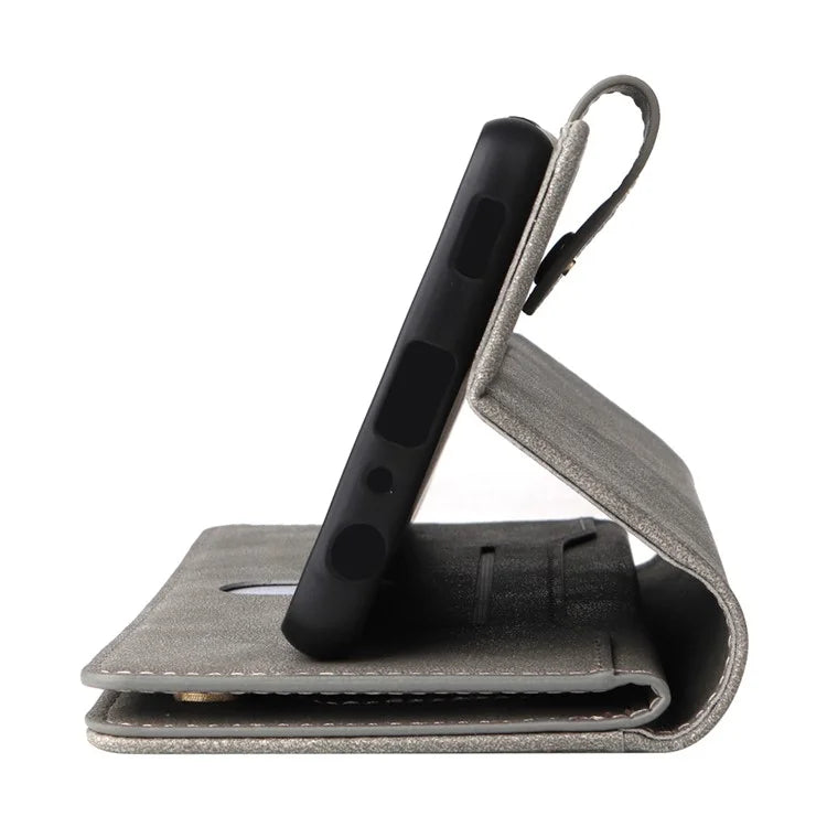For Xiaomi Redmi Note 12 Pro Speed 5G / Note 12 Pro 5G / Poco X5 Pro 5G Case Wallet Rivet Decor Leather Folio Flip Phone Cover